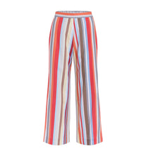 Load image into Gallery viewer, Coco Shop Classic Crop Pant in Vibrant Stripe