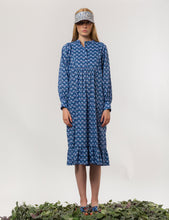 Load image into Gallery viewer, APOF Isabel Dress in Chevron Blue
