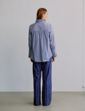 Load image into Gallery viewer, APOF Annemone Blue and White Striped