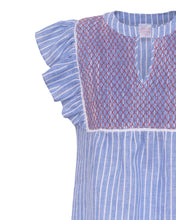 Load image into Gallery viewer, Loretta Caponi Hand Embroidered Sestri Top