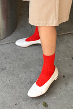 Load image into Gallery viewer, Le Bon Shoppe Her Sock in Red