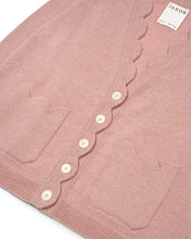 Load image into Gallery viewer, THE JAKOB HEIRLOOM CARDIGAN: DUSTY PINK