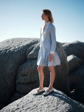 Load image into Gallery viewer, Thierry Colson Lizbeth Dress in Blue Lady Poplin