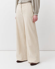 Load image into Gallery viewer, Diega Piedro Pant in Ecru Cotton Corduroy