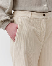 Load image into Gallery viewer, Diega Piedro Pant in Ecru Cotton Corduroy