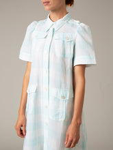 Load image into Gallery viewer, Thierry Colson Baghera Dress in Mint Vichy