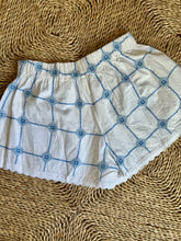 Load image into Gallery viewer, Blue Roses Embroidered Shorts