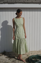 Load image into Gallery viewer, Coco Shop Low Back Dress in Lime Shell