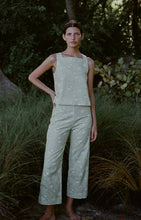 Load image into Gallery viewer, Coco Shop High Waisted Wide Leg Pants in Lime Shell