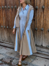 Load image into Gallery viewer, Evi Grintela Chloe Midi Patchwork Poplin