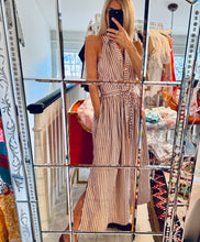 Load image into Gallery viewer, Hevron Blush Stripe Stella Dress