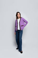 Load image into Gallery viewer, The Jakob Heirloom Cardigan in Lila
