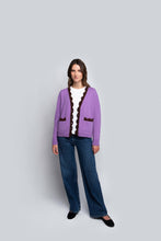 Load image into Gallery viewer, The Jakob Heirloom Cardigan in Lila