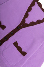 Load image into Gallery viewer, The Jakob Heirloom Cardigan in Lila