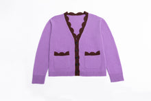 Load image into Gallery viewer, The Jakob Heirloom Cardigan in Lila