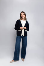 Load image into Gallery viewer, The Jakob Heirloom Cardigan in Navy