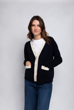 Load image into Gallery viewer, The Jakob Heirloom Cardigan in Navy