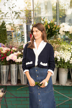 Load image into Gallery viewer, The Jakob Heirloom Cardigan in Navy