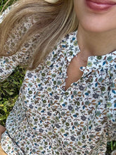 Load image into Gallery viewer, APOF Audrey Blouse in Liberty Kathrine Court Print
