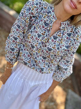 Load image into Gallery viewer, APOF Audrey Blouse in Liberty Annabella