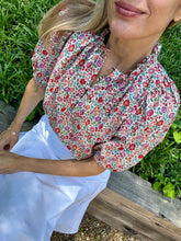 Load image into Gallery viewer, APOF Abell Blouse in Liberty D'anjo Print