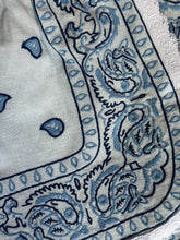 Load image into Gallery viewer, Embroidered Bandana Shorts Light Blue