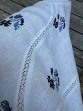 Load image into Gallery viewer, Lug Von Siga Linen Liza Skirt with Embroidery and Lace Insets