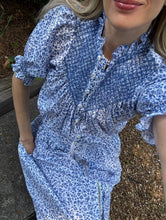Load image into Gallery viewer, Loretta Capoini Hand Embroidered Milvia Blouse