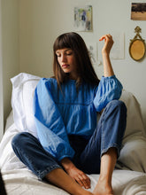 Load image into Gallery viewer, Constance Blouse in Blue