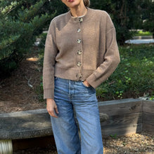 Load image into Gallery viewer, Nina Cashemere Crewneck Cardigan
