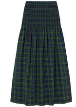Load image into Gallery viewer, The Tiny Big Sister Check Smocked Skirt
