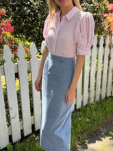 Load image into Gallery viewer, Masscob Hekla Skirt in Light Cotton Denim
