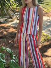Load image into Gallery viewer, Coco Shop Shift Top in Vibrant Stripe