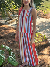Load image into Gallery viewer, Coco Shop Shift Top in Vibrant Stripe