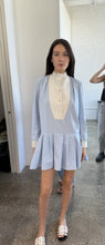 Load image into Gallery viewer, Thierry Colson Lizbeth Dress in Blue Lady Poplin
