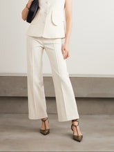 Load image into Gallery viewer, Destree Yoshitmoto Ecru Denim Straight Leg Pants