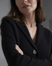 Load image into Gallery viewer, The Beale Cotton Blazer in Black