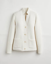 Load image into Gallery viewer, State of Cotton Sutton Cotton Cardigan/Blazer in Ivory
