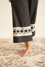 Load image into Gallery viewer, Mille Francine Pant in Polka Dot with Embroidery

