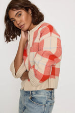Load image into Gallery viewer, The Tiny Big Sister Check Cardigan
