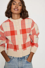 Load image into Gallery viewer, The Tiny Big Sister Check Cardigan

