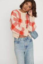 Load image into Gallery viewer, The Tiny Big Sister Check Cardigan
