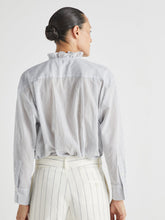 Load image into Gallery viewer, Masscob Bora Blouse in Blue Striped Cotton
