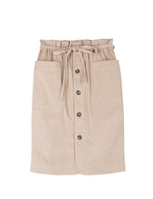 Load image into Gallery viewer, APOF Beate Skirt in Sesame Baby Cord
