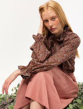 Load image into Gallery viewer, APOF Adine Blouse in Antheia Brown

