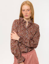 Load image into Gallery viewer, APOF Adine Blouse in Antheia Brown
