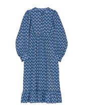 Load image into Gallery viewer, APOF Isabel Dress in Chevron Blue
