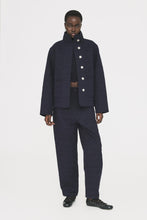 Load image into Gallery viewer, Antik Batik Bao Quilted Fil-coupe Jacket in Navy
