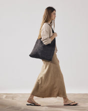 Load image into Gallery viewer, Hartford Linen Julie Skirt in Dune with Fringe Hemline
