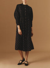 Load image into Gallery viewer, Thierry Colson Yvana Dress in Provencal Black Carnation Print
